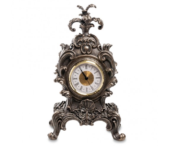 Часы в стиле барокко ''Королевский цветок''