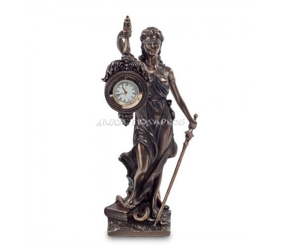 Статуэтка-часы "Фемида - богиня правосудия"