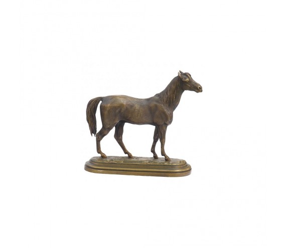 Лошадь (Исидор-Жюль Бонер,копия) бронза,Россия