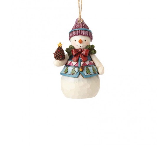 Mini Snowman (Hanging Ornament)
