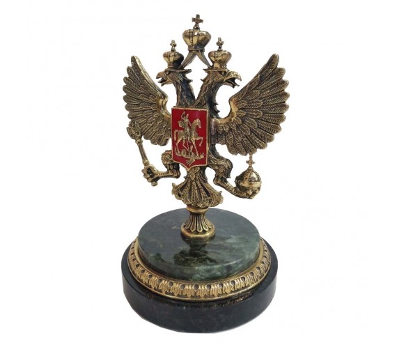 Сувенир "Российский герб" эмаль