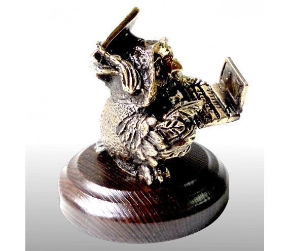 Сова программист, статуэтка