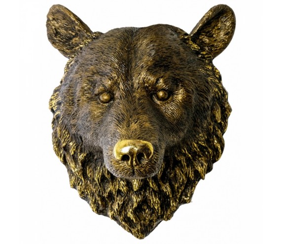 Медведь голова (H-44см)