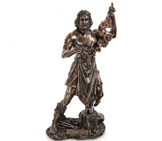WS-1107 Статуэтка Гефест - бог огня, покровитель кузнечного ремесла
