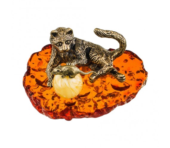 Кошка с мышкой