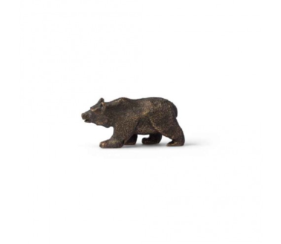 Медведь Скульптурная миниатюра