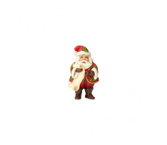 Santa Holding List (Mini Figurine)