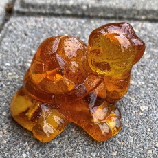 Черепашка Улыбашка Янтарная
