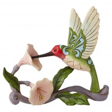 6008417 Колибри с цветочной фигуркой/Hummingbird with flower figurine