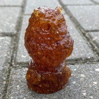 Филин на пне Янтарный 