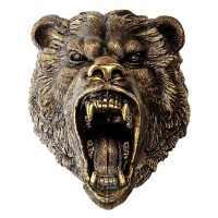 Медведь рычит голова